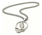 Collar Hombre Y Mujer Dije Banda De Metal Rock Grateful Dead Plateado - Miniatura 3