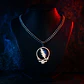 Collar Hombre Y Mujer Dije Banda De Metal Rock Grateful Dead Plateado - Miniatura 8