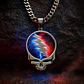 Collar Hombre Y Mujer Dije Banda De Metal Rock Grateful Dead Plateado - Miniatura 10