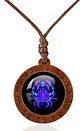 Collar Madera Constelaciones Signos Zodiacales Hombre Mujer - Miniatura 21