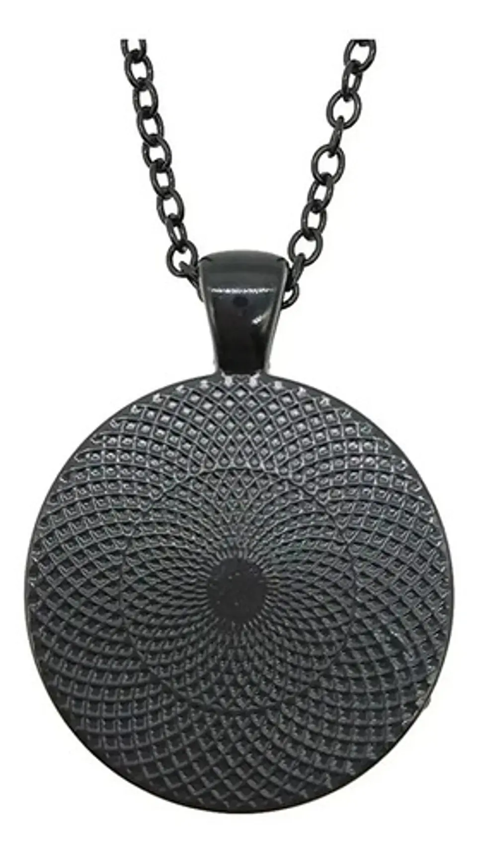 Collar Cadena Gargantilla Colgante Cristal Luna Llena Mujer 14