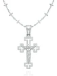 Collar Cadena Cruzes Hombre Mujer Dije Cruz Acero Color Oro - Miniatura 12