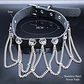 Collar Choker Gargantilla Para Mujer Gotico Cadenas Capas  - Miniatura 7