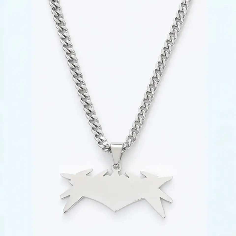 Collar Hombre Mujer Con Dije Banda De Black Metal Revocation Plateado 4
