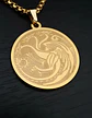 Collar De Acero Para Hombres Dije Targaryen Game Of Thrones - Miniatura 9