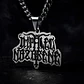 Collar Hombre Mujer Con Dije Banda De Metal Impaled Nazarene - Miniatura 8