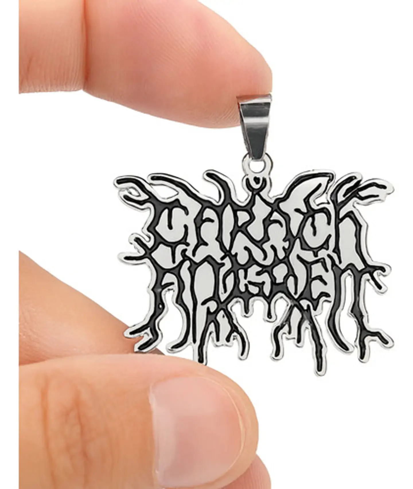 Collar Hombre Y Mujer Con Dije Banda De Metal Carach Angren 3