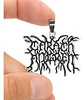 Collar Hombre Y Mujer Con Dije Banda De Metal Carach Angren - Miniatura 3