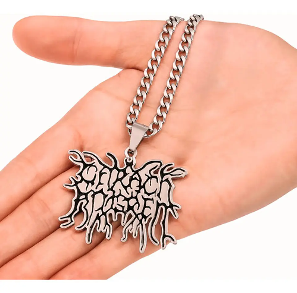 Collar Hombre Y Mujer Con Dije Banda De Metal Carach Angren 5