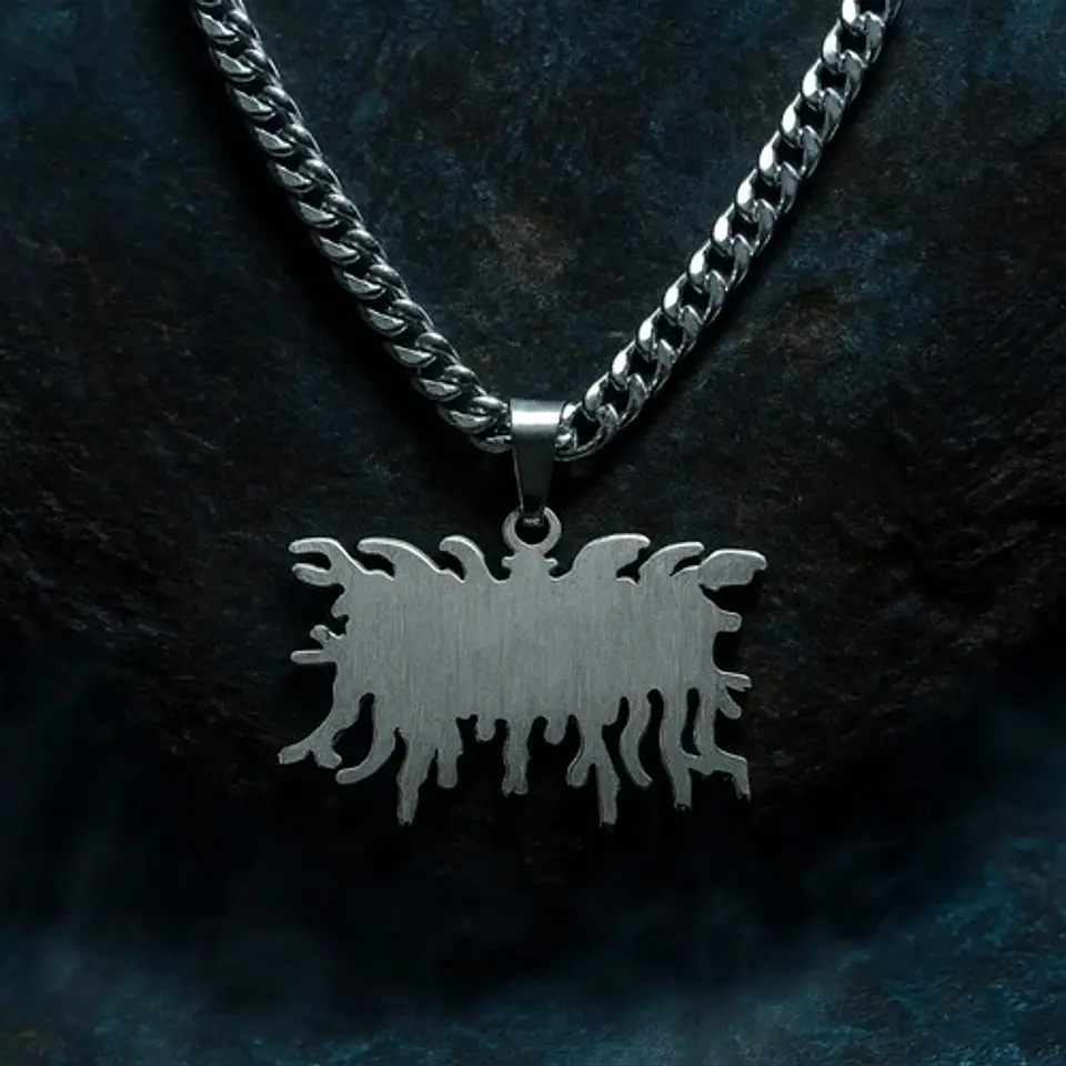 Collar Hombre Y Mujer Con Dije Banda De Metal Carach Angren 10