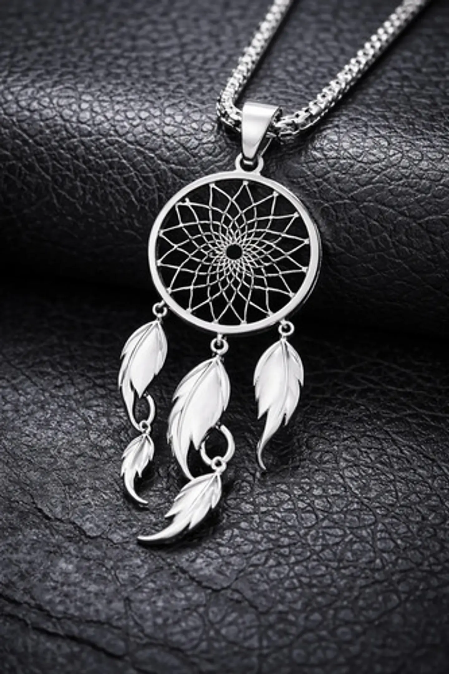 Collar Para Mujeres Dije Atrapasueños Cazador Color Oro 14