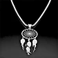 Collar Para Mujeres Dije Atrapasueños Cazador Color Oro - Miniatura 17