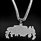 Collar Para Hombre Y Mujer Con Dije Banda De Metal Mystifier - Miniatura 6