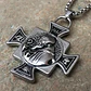 Collar De Acero Para Hombres Dije Cruz Sello De San Benito - Miniatura 7