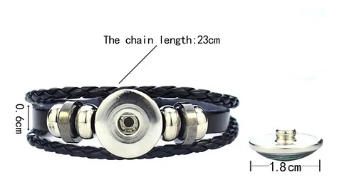 Pulsera Manilla Cuero Para Hombre Mujer Banda Rock Slipknot
