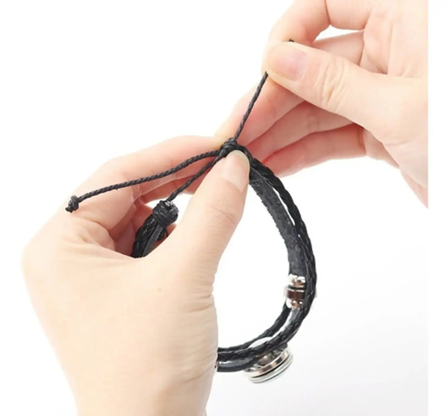 Pulsera Manilla Cuero Para Hombre Mujer Banda Rock Slipknot 3