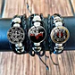Pulsera Manilla Cuero Para Hombre Mujer Banda Rock Slipknot - Miniatura 8