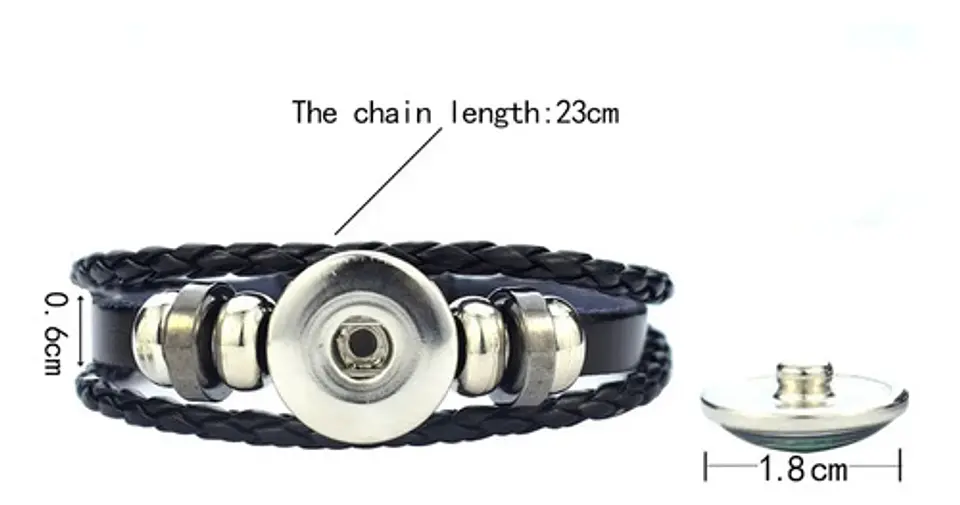 Pulsera Manilla Cuero Para Hombre Mujer Banda Rock Slipknot 10