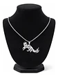 Collar En Acero Dorado Para Hombre Y Mujer Dije Gato Persa - Miniatura 2