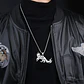 Collar En Acero Dorado Para Hombre Y Mujer Dije Gato Persa - Miniatura 10