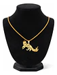 Collar En Acero Dorado Para Hombre Y Mujer Dije Gato Persa - Miniatura 12