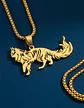 Collar En Acero Dorado Para Hombre Y Mujer Dije Gato Persa - Miniatura 13