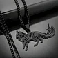 Collar En Acero Dorado Para Hombre Y Mujer Dije Gato Persa - Miniatura 25