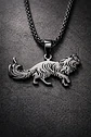 Collar En Acero Dorado Para Hombre Y Mujer Dije Gato Persa - Miniatura 27