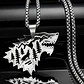 Collar De Acero Para Hombre Mujer Dije Game Of Thrones Lobo - Miniatura 11