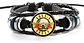 Pulsera Manilla Cuero Para Hombre Mujer Guns N Roses Rock  - Miniatura 1
