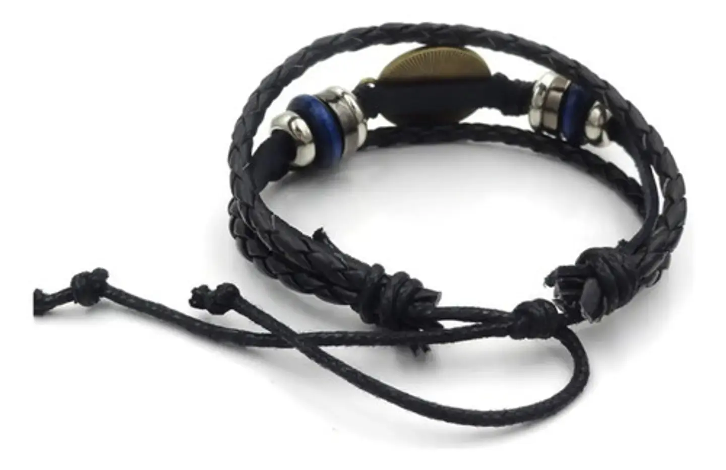 Pulsera Manilla Cuero Para Hombre Mujer Guns N Roses Rock  2