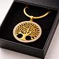 Collar Para Mujer Con Dije Arbol De La Vida Acero Color Oro - Miniatura 5
