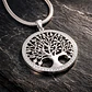 Collar Para Mujer Con Dije Arbol De La Vida Acero Color Oro - Miniatura 14