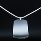 Collar Para Mujer Con Dije Placa Hijos A Madre Color Plata Plateado - Miniatura 4