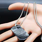 Collar Para Mujer Con Dije Placa Hijos A Madre Color Plata Plateado - Miniatura 5