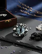 Anillo Ojo De Dragón Craneo Calavera Acero Inoxidable Hombre - Miniatura 3