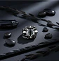 Anillo Ojo De Dragón Craneo Calavera Acero Inoxidable Hombre - Miniatura 4