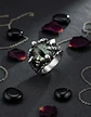Anillo Ojo De Dragón Craneo Calavera Acero Inoxidable Hombre - Miniatura 5