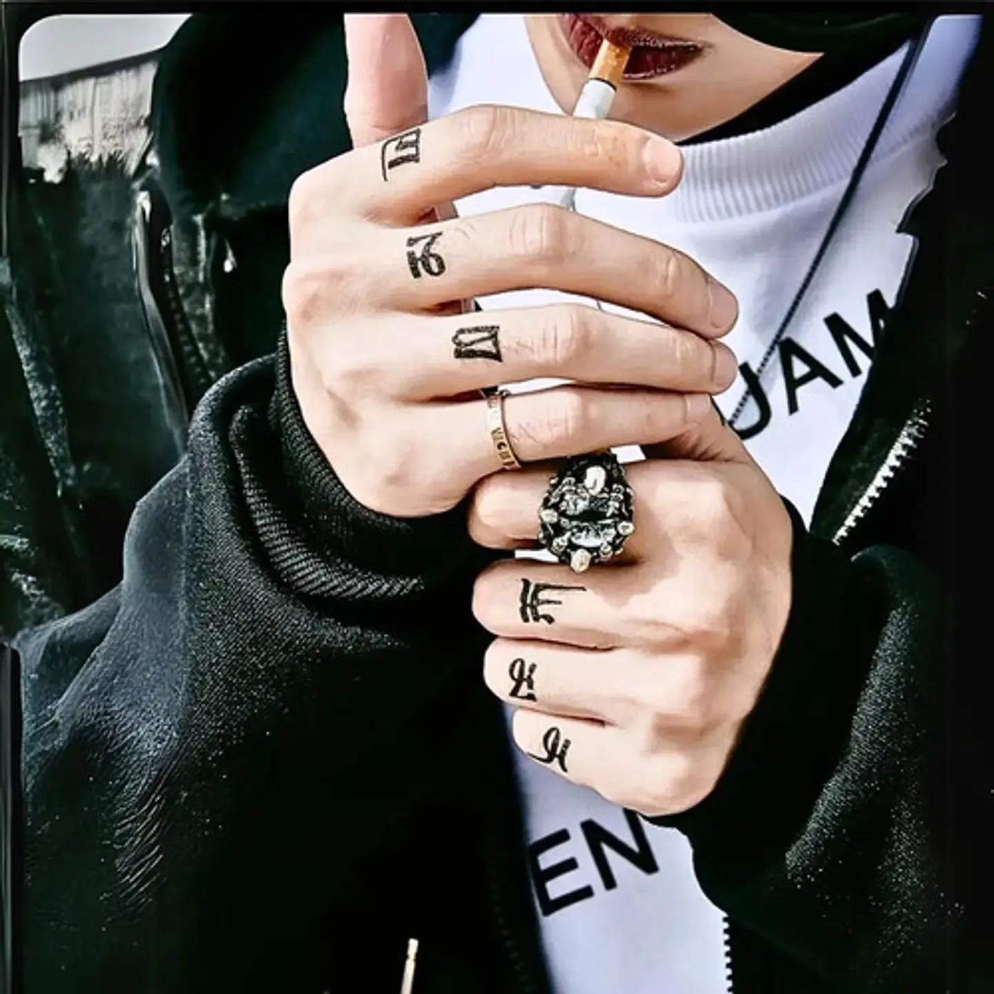 Anillo Ojo De Dragón Craneo Calavera Acero Inoxidable Hombre 8