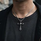 Collar En Acero Para Hombre Y Mujer Dije Cruz Cráneo Gótica - Miniatura 12