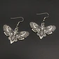 Aretes Pendientes Para Mujer Colgantes Polillas Color Negro  - Miniatura 8