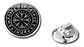 Broche Insignia Hombre Y Mujer Pin Vegvisir Brujula Vikinga - Miniatura 7