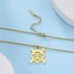Collar Para Hombre Mujer Con Dije Cráneo One Piece Color Oro - Miniatura 7