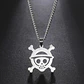 Collar Para Hombre Mujer Con Dije Cráneo One Piece Color Oro - Miniatura 11
