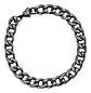 Pulsera Esclava Industrial Para Hombre Tipo Cubana De Acero - Miniatura 1