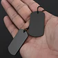 Collar De Acero Para Hombre Dijes Placas Militares Plata - Miniatura 15