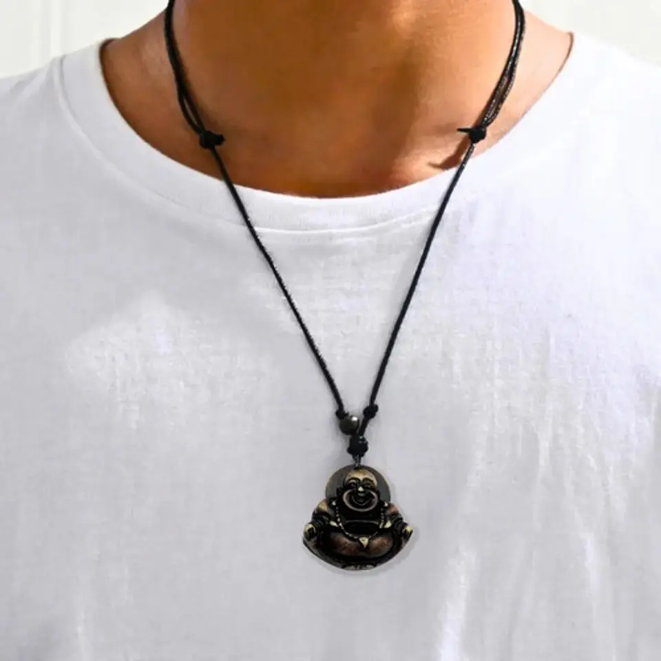 Collar Ajustable Para Hombre Mujer Con Colgante Buda Chakras 4