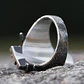 Anillo Para Hombre Y Mujer Con Sigil Cabra Lucifer De Acero  - Miniatura 6