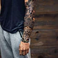 Pulsera Para Hombre Manilla Cuero Brújula Vikinga Vegvisir - Miniatura 13