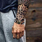 Pulsera Para Hombre Manilla Cuero Brújula Vikinga Vegvisir - Miniatura 17